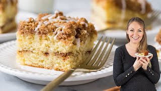 Coffee Cake is Better with This Ingredient Sour Cream Coffee Cake [upl. by Hasheem]