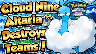 Cloud Nine ALTARIA DESTROYS TEAMS  Pokémon Brilliant Diamond amp Shining Pearl Competitive Battles [upl. by Krakow]