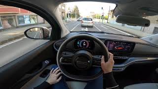 2023 Fiat 500e La Prima by Bocelli Rose Gold  POV Test Drive [upl. by Jahn]