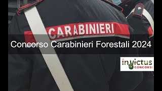 Concorso pubblico per 12 tenenti nel ruolo Forestale dell’Arma dei Carabinieri [upl. by Engapmahc971]