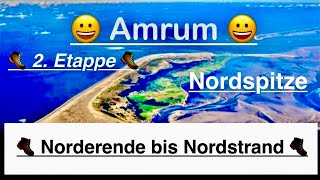 Amrum 😀 Insel umwandern 🥾 2 Etappe  Nordspitze [upl. by Mel]