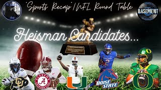 The Basement Sports Recap Heisman Watch List [upl. by Duahsar753]