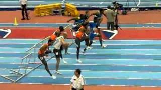 Dayron Robles  M60mH Final NIA Grand Prix Birmingham 2010 300fps [upl. by Assened]