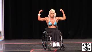 First Ever IFBB Professional Female Wheelchair Bodybuilder [upl. by Rebmyk]