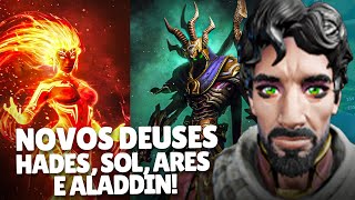 SMITE 2 NEWS Hades Sol Ares e Aladdin Novos Deuses e Reworks [upl. by Jacenta]