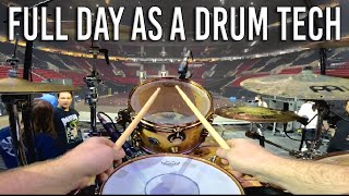 POV  Working as a Pro Level Drum Tech [upl. by Eiuqram491]