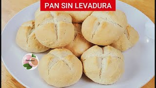 PAN SIN LEVADURA con 2 INGREDIENTES receta facil [upl. by Ahsiled]