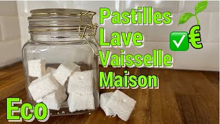 TUTO  FAIRE SES PASTILLES POUR LAVE VAISSELLE  recette maison économique amp écologique DIY naturel [upl. by Ankeny885]