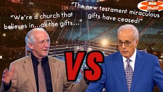 Have the spiritual gifts ceased John Piper vs John MacArthur  Continuation vs Cessation [upl. by Edahs]