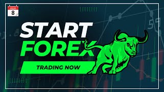 Forex Live Trading  Forex  Forex Trading  08 JAN [upl. by Ecar]