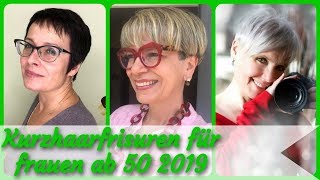 Die schicke 20 Ideen zu kurzhaarfrisuren für frauen ab 50 2019 [upl. by Sibby]