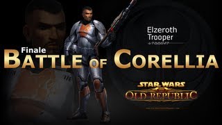 SWTOR Trooper Story Part 20  Chapter 3 Ending Battle of Corellia [upl. by Jillane]