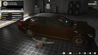 Benefactor Schafter V12 Armored Customization  GTA V Online [upl. by Anelaj194]