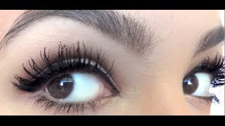 Perfect Mascara Routine for Huge Long Lashes [upl. by Laamak]