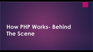 How PHP Works Behind The Scene  Opcode  opcache  JIT Compilation [upl. by Libove]