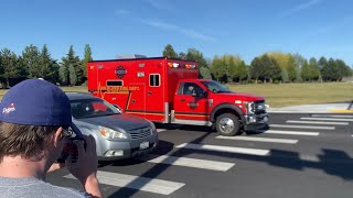 Richland Fire Department Medic 1724 Responding [upl. by Asilla198]