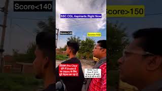 SSC CGL 2024 Pre Score Vs Mains Ki preparation  Life of a SSC Aspirant shorts viralvideo [upl. by Nedla673]