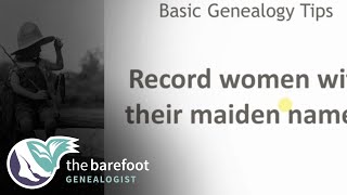 Basic Genealogy Tips  Ancestry [upl. by Rusty]