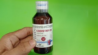 Codistar Dx cough syrup review in Hindi  सूखी खासी की सबसे strong syrup [upl. by Backer]