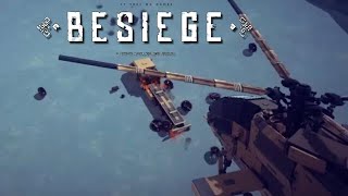 Attack Helicopter Destruction 2  Feat Oshkosh 8x8 Hemtt  Besiege [upl. by Valaria]