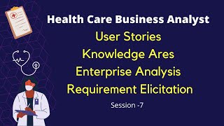 User Stories  Knowledge Ares  Enterprise Analysis  Requirement Elicitation in Business Analyst [upl. by Acinemod]