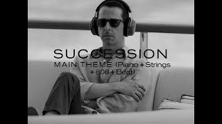 Succession Main Theme EXTENDED Version  Piano  Strings  808  Beat [upl. by Filmer]