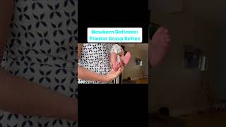 Newborn reflexes Plantar Grasp Reflex  Maria Teresa Ferrer Dr in Physical Therapy [upl. by Jabez446]