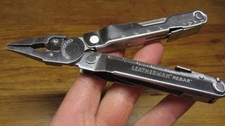 Leatherman Rebar MultiTool Review [upl. by Osanna]