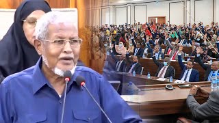 Senator Muuse Suudi”Aduunyo mar Anga ayey magaalada noo xirnaan jirtay wax juuq na dhihi jirayna [upl. by Oniuqa737]