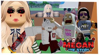 ROBOT PENGASUH KITA BERUBAH MENJADI JAHAD❗ MEGAN STORY  ALL ENDINGS  ROBLOX INDONESIA [upl. by Felicio]