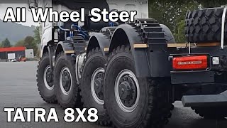 Tatra Phoenix 8X8 All Wheel Steer [upl. by Viccora94]