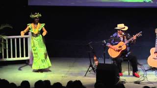 quotNaniquot LedKaapana Slack Key Master Ledward Kaapana with Hula by Wainani Kealoha [upl. by Anurb56]