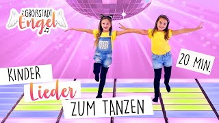 Kinderlieder zum Tanzen  Kindertanz Mix 20 Min  Bewegung für Kinder  GroßstadtEngel [upl. by Ragan]