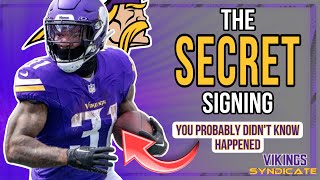 The SECRET Signing Cam Akers has ReSigned with the Minnesota Vikings [upl. by Einnel]