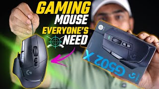 Logitech G502 X Gaming Mouse Review [upl. by Sucramed]