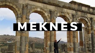 MOROCCOS ROMAN RUINS 🇲🇦🏛 MEKNES  Travel Vlog [upl. by Pillow993]