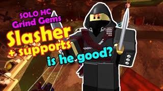 tds slasher in Solo Hardcore  is it good tower defense simulator Roblox [upl. by Humberto652]