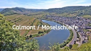 Parrot Bebop  Calmont  Mosel  Bremm  Moselschleife  Klettersteig [upl. by Enillebyam734]