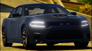 Unmarked Charger Hellcat showcase FiveM [upl. by Annirak120]