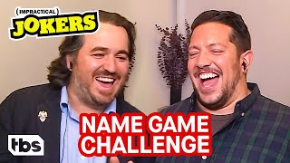 Impractical Jokers  The Name Game  Season 8 [upl. by Krefetz365]