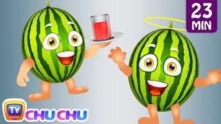 Watermelon Song  Learn Fruits for Kids and Many More Nursery Rhymes amp Kids Songs by ChuChu TV [upl. by Yeclek288]