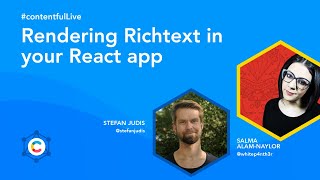 Rendering Rich Text in your React app with Salma and Stefan Contentful Live Streams [upl. by Aniala766]