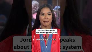 Jordan Chiles speaks about her support system [upl. by Willy]