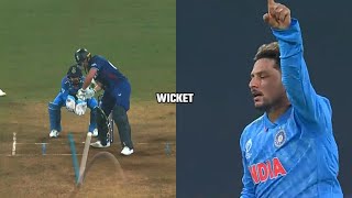 Kuldeep Yadav Bowling Vs Eng  Jos Buttler bowled on Kuldeep Yadav Excellent Delivery  IND Vs Eng [upl. by Yankee]