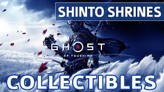 Ghost of Tsushima  All Shinto Shrines Locations Favor of the Kami Trophy Guide [upl. by Rosalba]