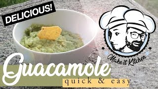 Dip recipes  Easy Guacamole  avocado dip [upl. by Nnylecoj]