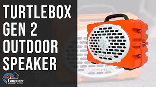 Turtlebox Gen 20 Outdoor Speaker [upl. by Neicul246]