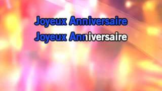 Karaoke Joyeux Anniversaire [upl. by Assiralk]