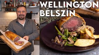 Wellington bélszín zöld bors mártással  Mindmegettehu [upl. by Susej832]