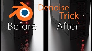 Denoise Trick In Blender 28 [upl. by Lucilia]